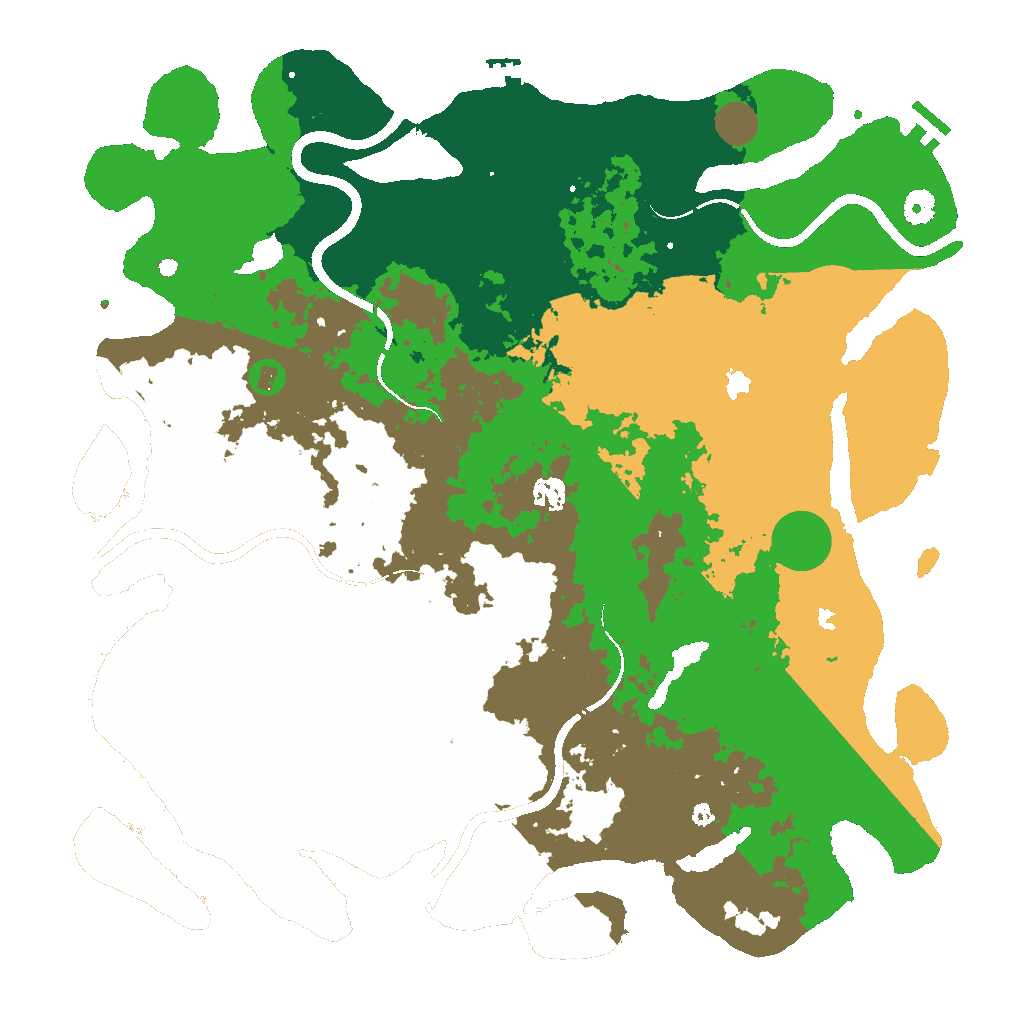 Map Search Procedural Map :: Rust Map :: Just-Wiped