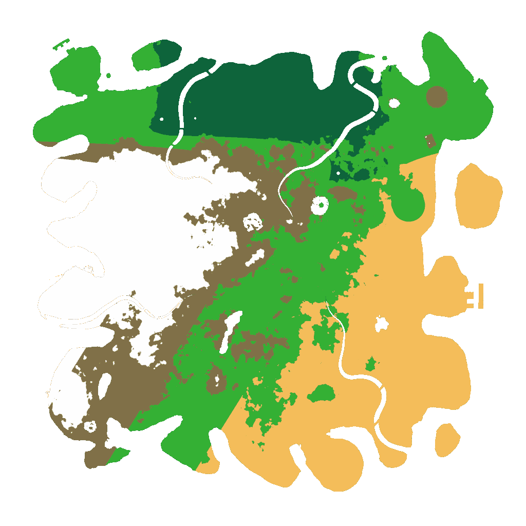 Biome Rust Map: Custom Map
