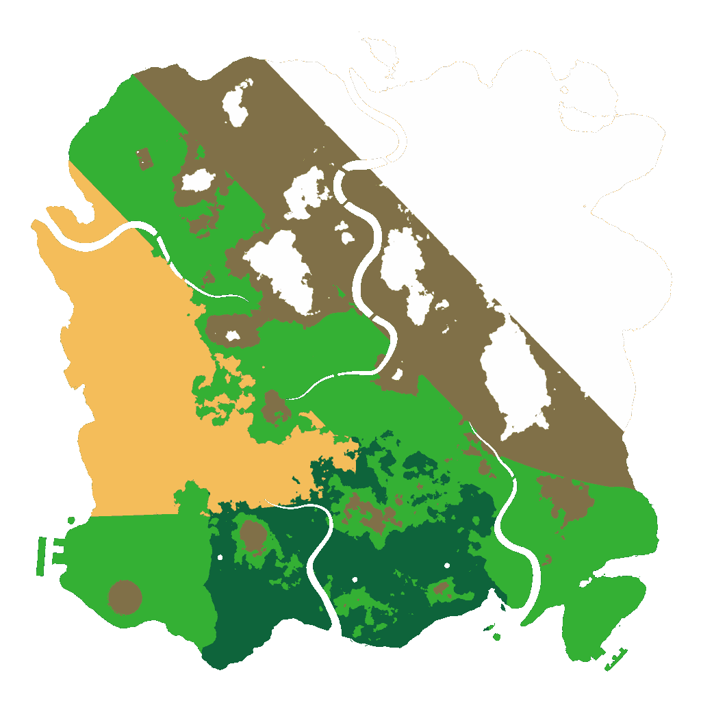 Biome Rust Map: Custom Map