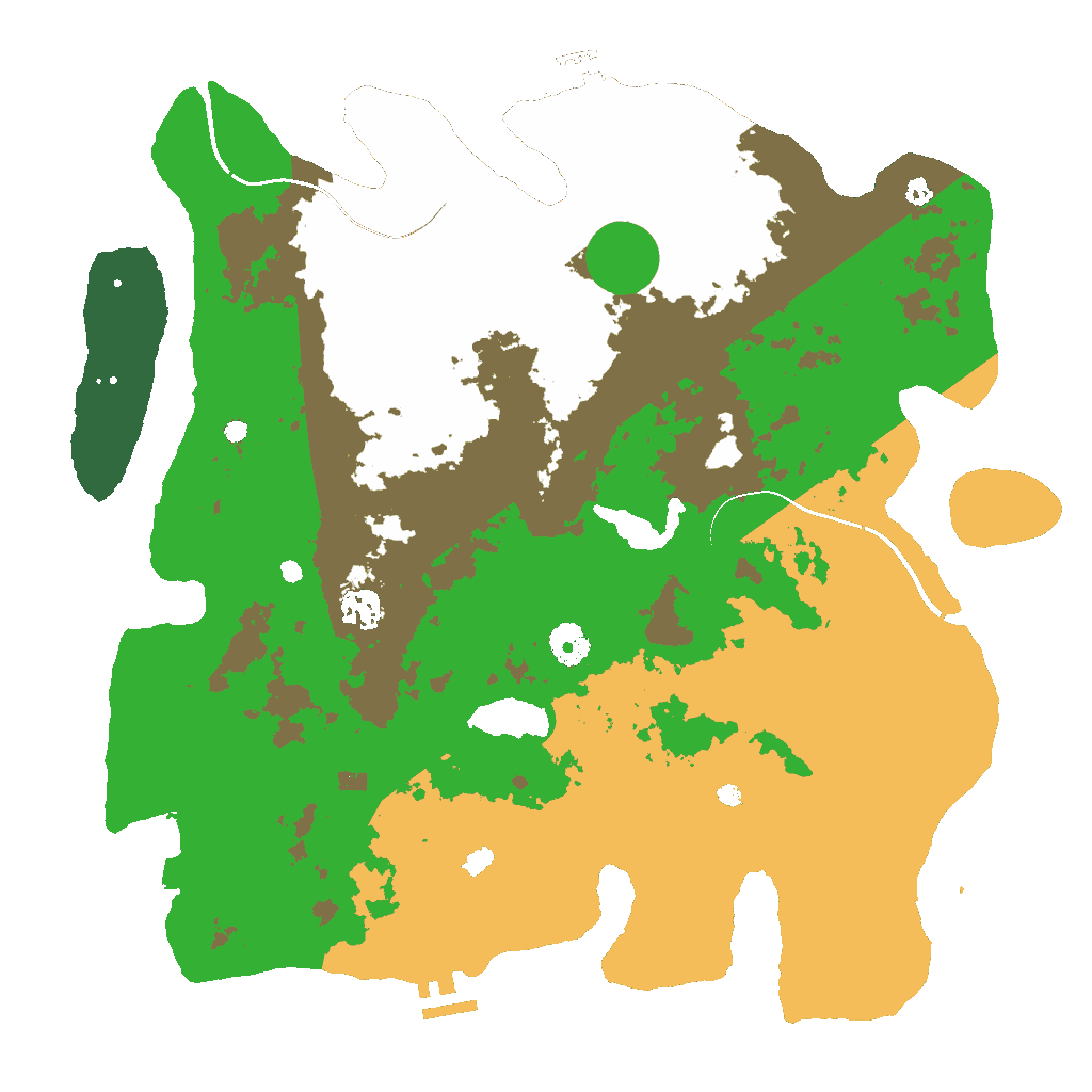 Biome Rust Map: Custom Map