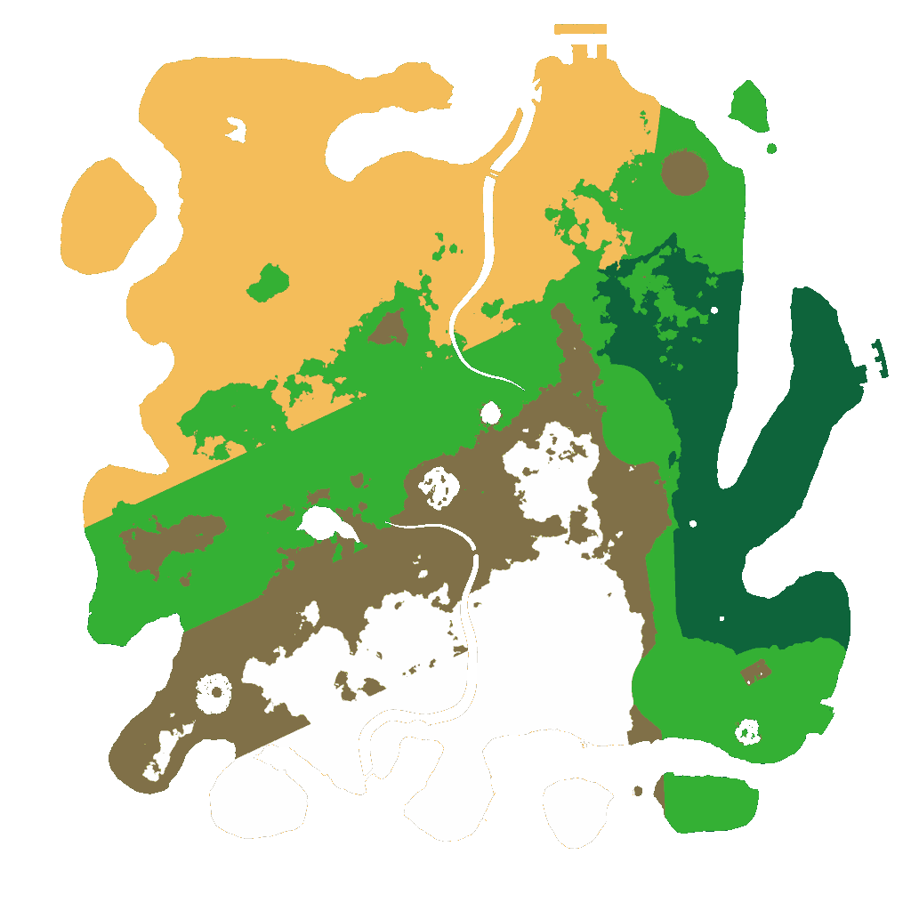 Biome Rust Map: Custom Map