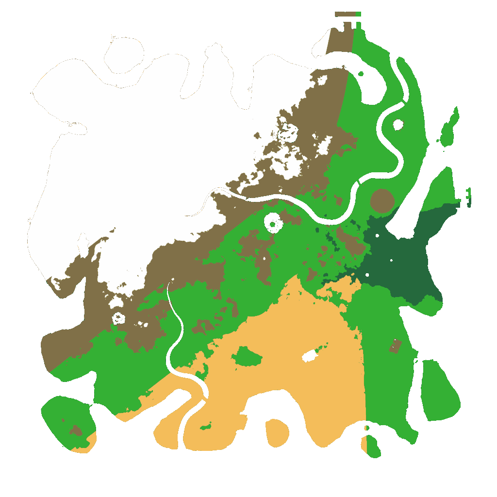 Biome Rust Map: Custom Map