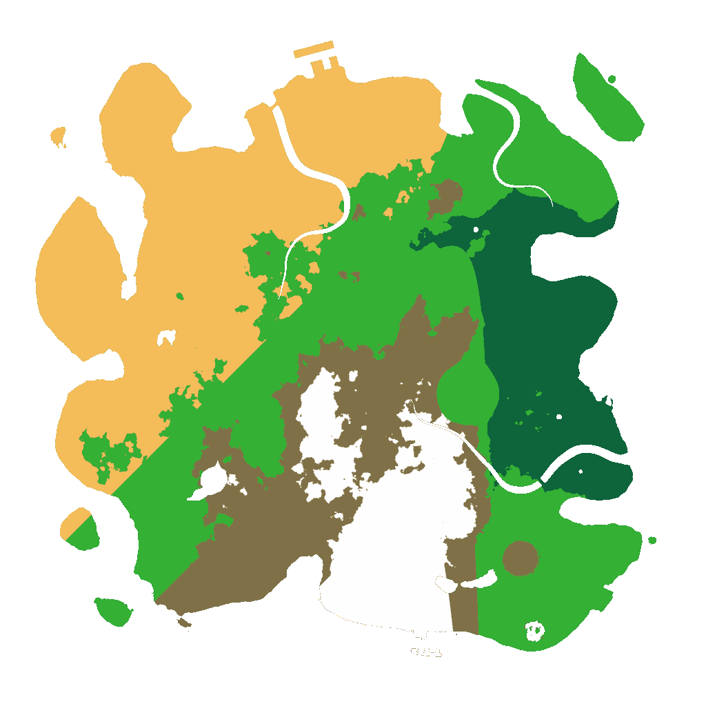 Biome Rust Map: Custom Map