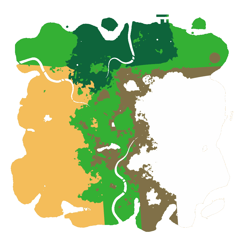 Biome Rust Map: Custom Map