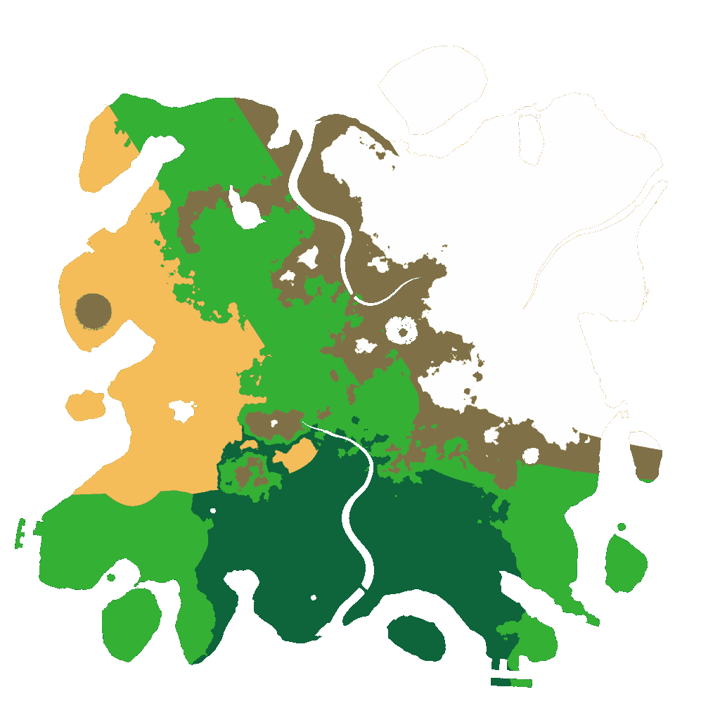 Biome Rust Map: Custom Map