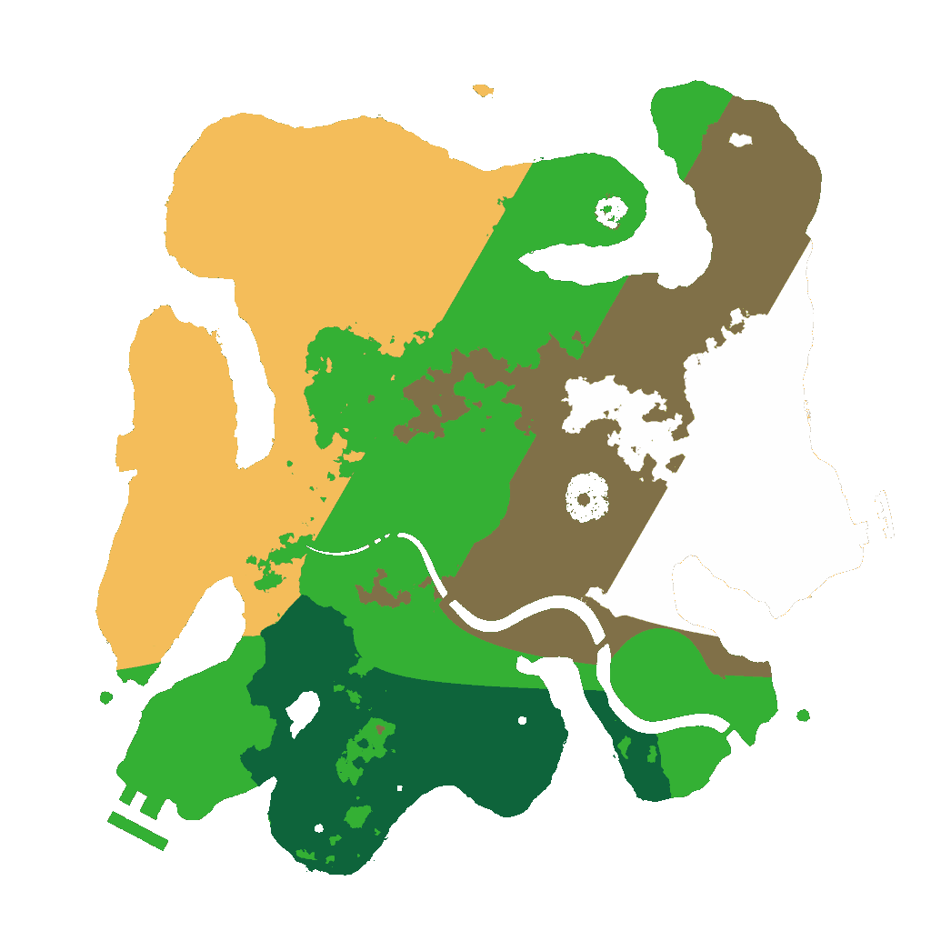 Biome Rust Map: Custom Map