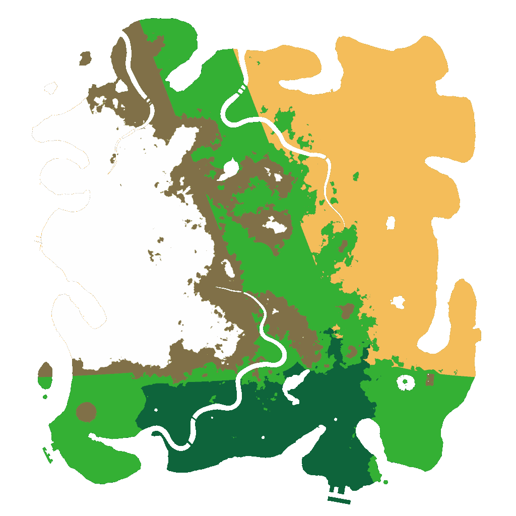 Biome Rust Map: Custom Map