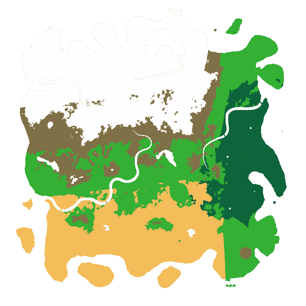 Biome Rust Map: Custom Map