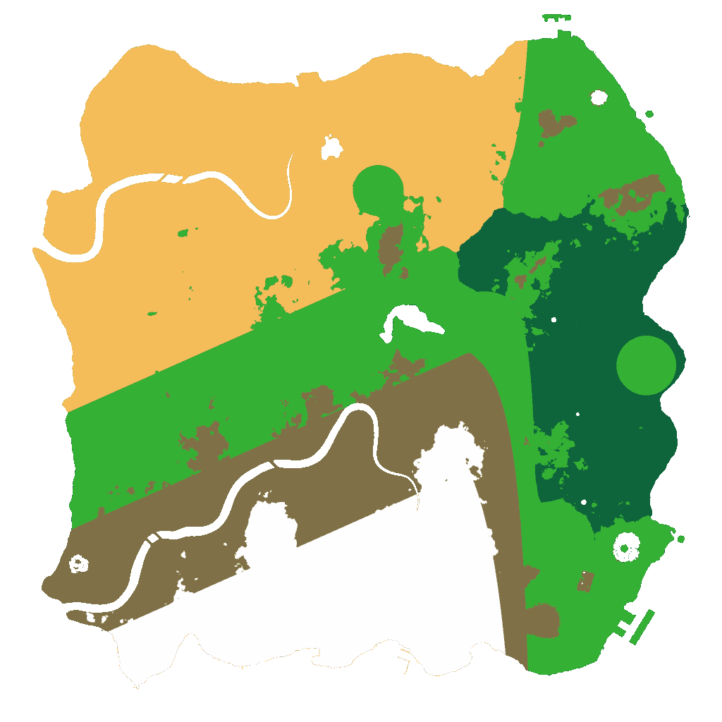 Biome Rust Map: Custom Map