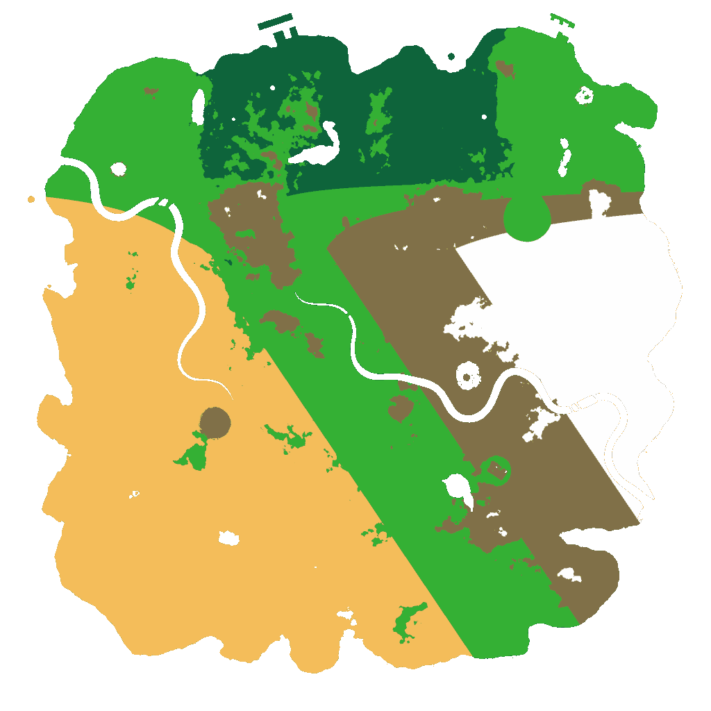 Biome Rust Map: Custom Map