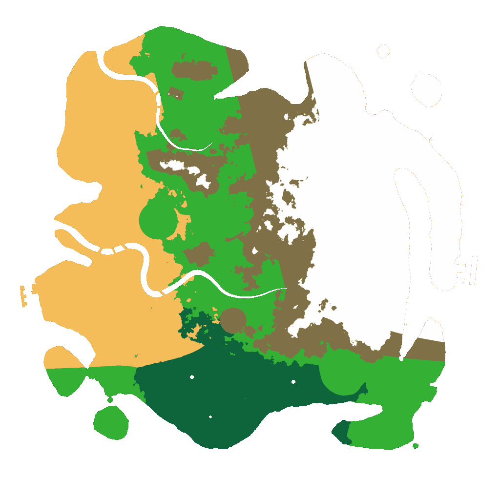 Biome Rust Map: Custom Map