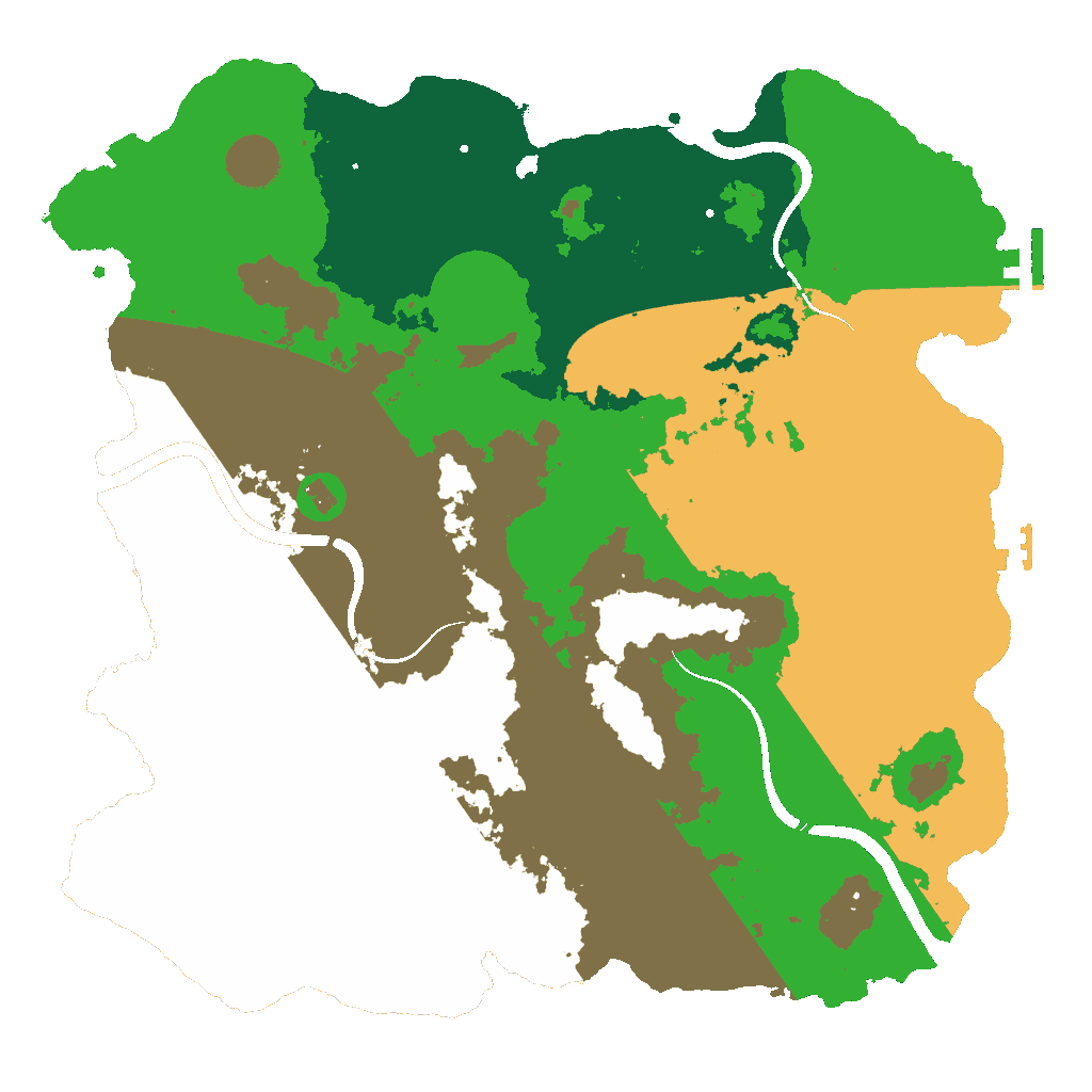 Biome Rust Map: Custom Map