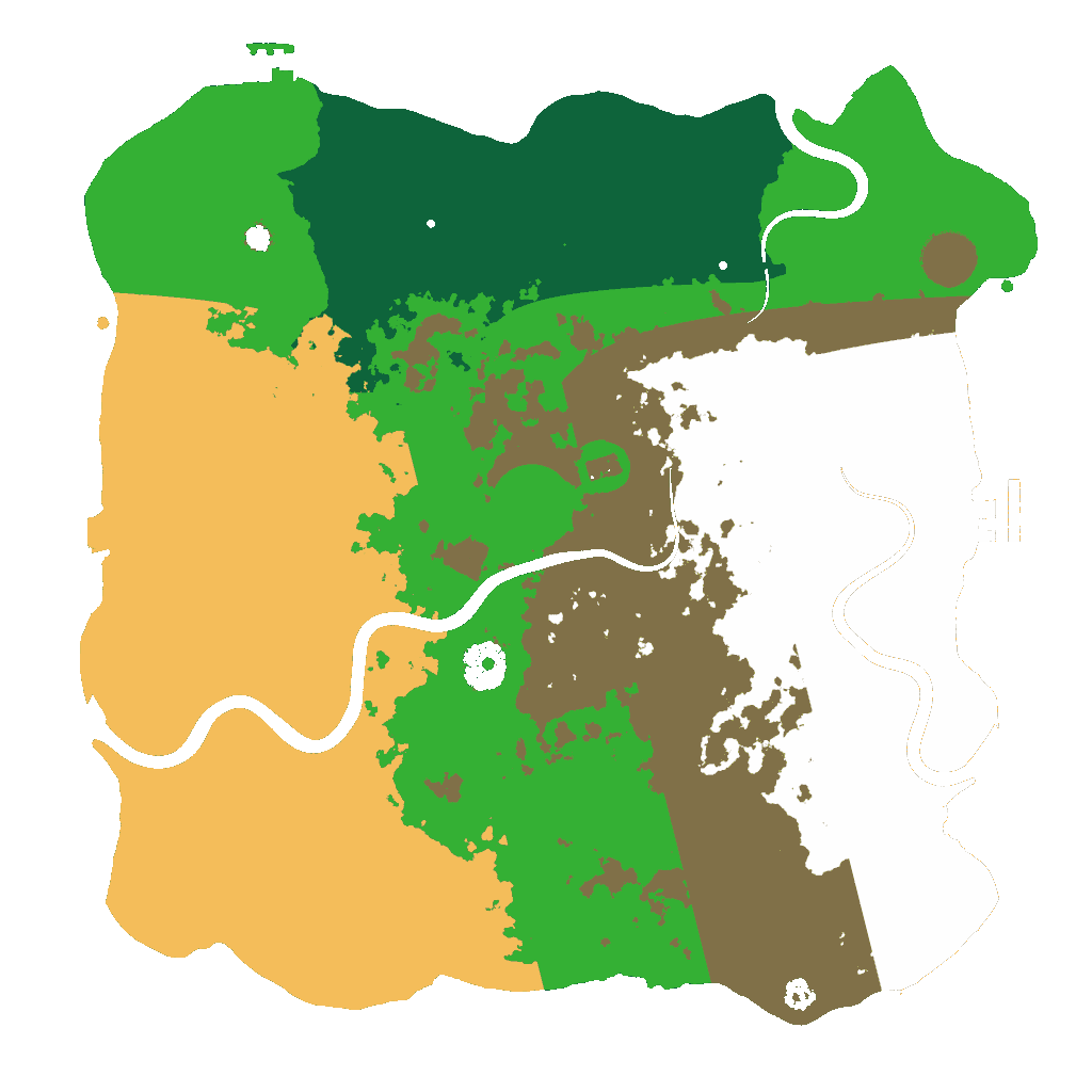 Biome Rust Map: Custom Map