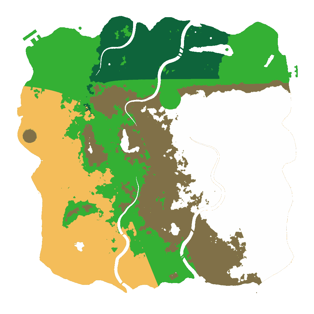 Biome Rust Map: Custom Map