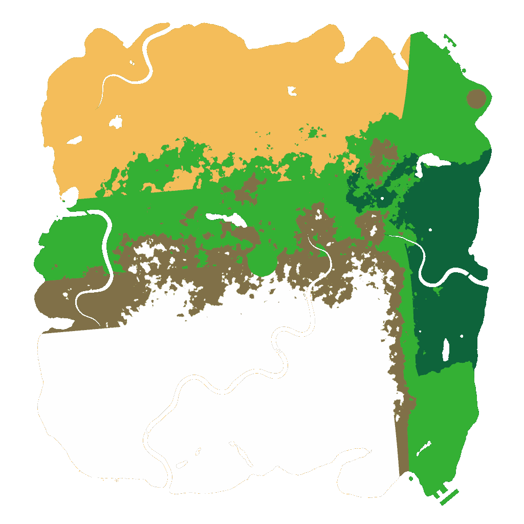Biome Rust Map: Custom Map
