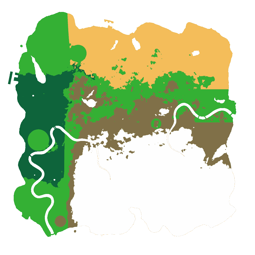 Biome Rust Map: Custom Map
