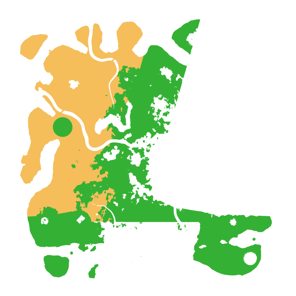 Biome Rust Map: Procedural Map, Size: 4000, Seed: 67899
