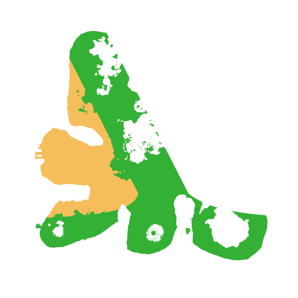 Biome Rust Map: Procedural Map, Size: 2582, Seed: 339769