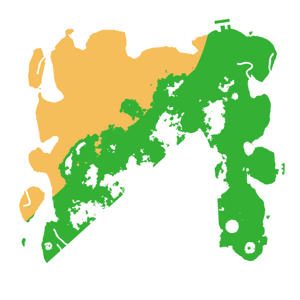 Biome Rust Map: Procedural Map, Size: 4000, Seed: 123124