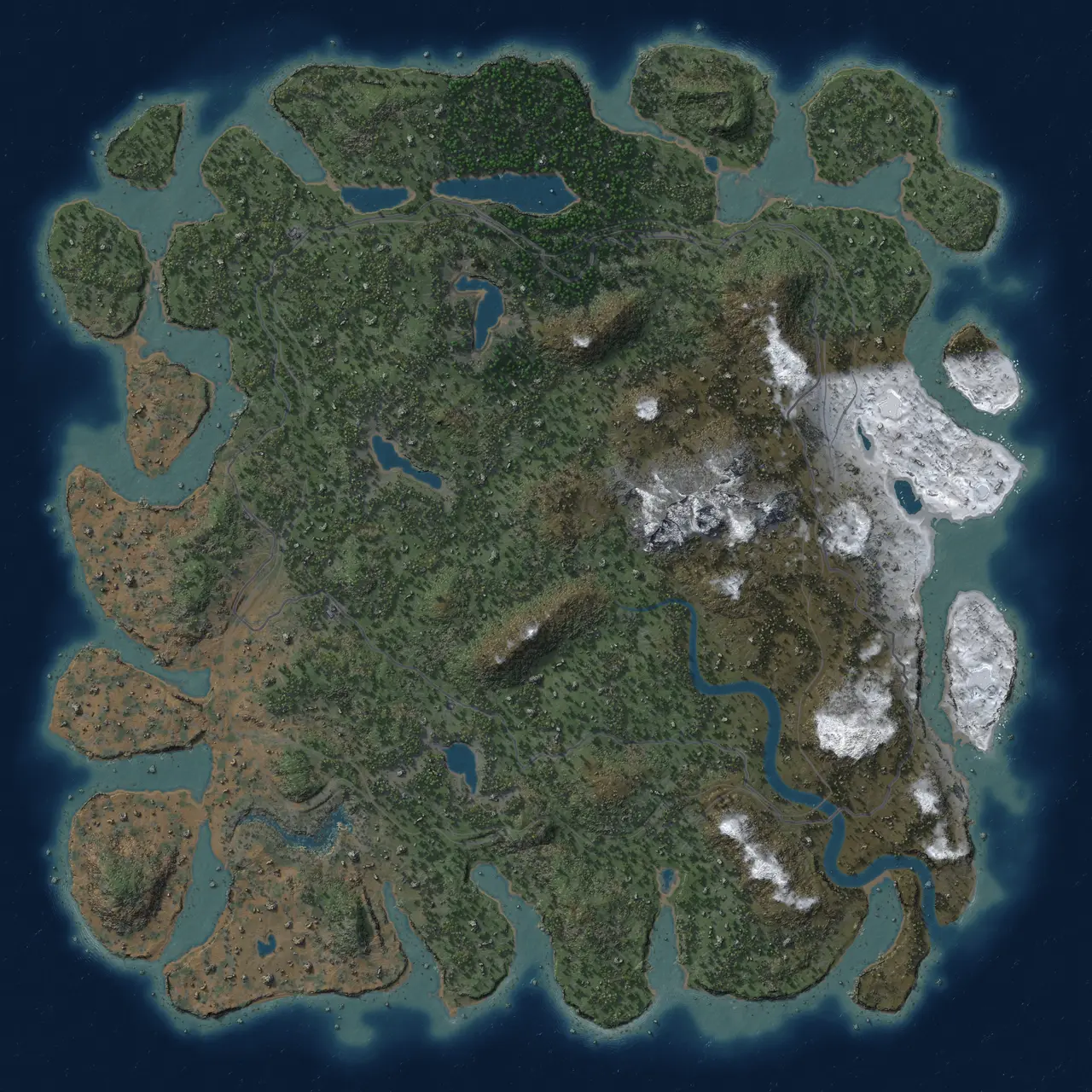 Rust Map: Custom Map
