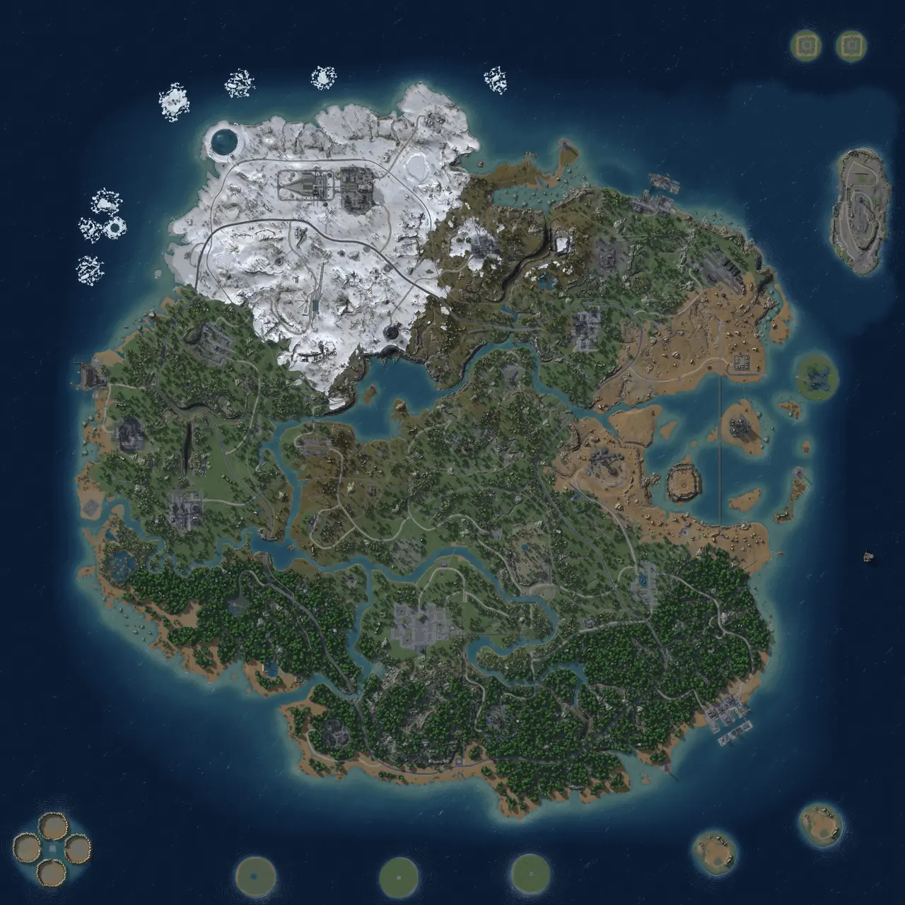 Rust Map: Custom Map