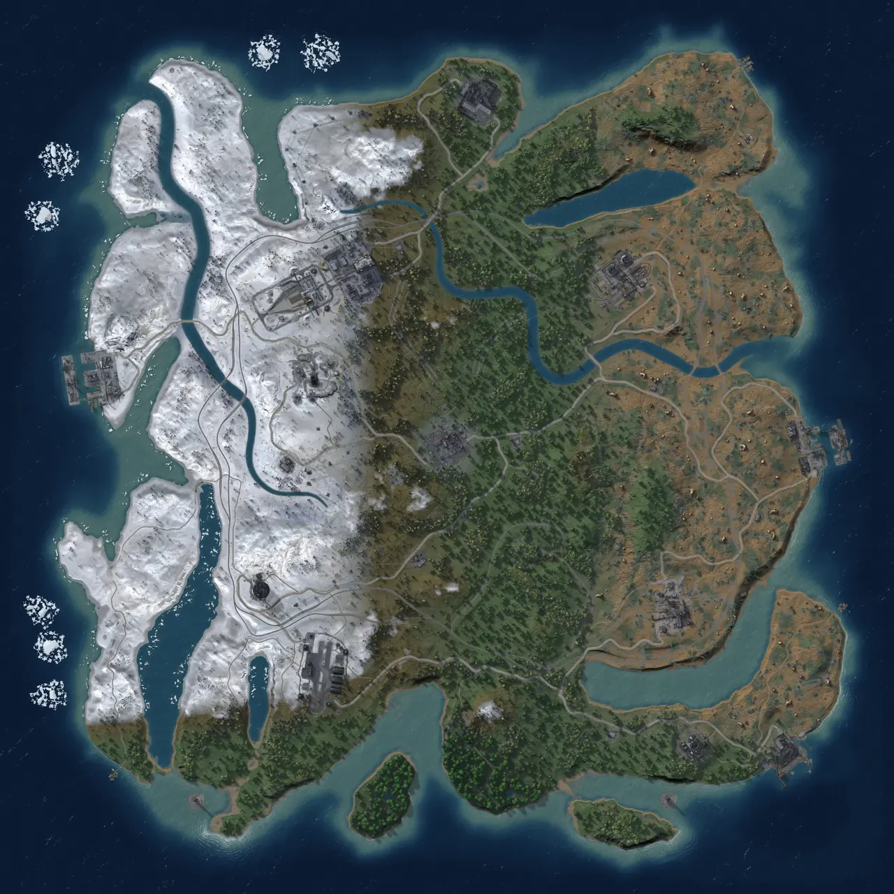 Rust Map: Custom Map