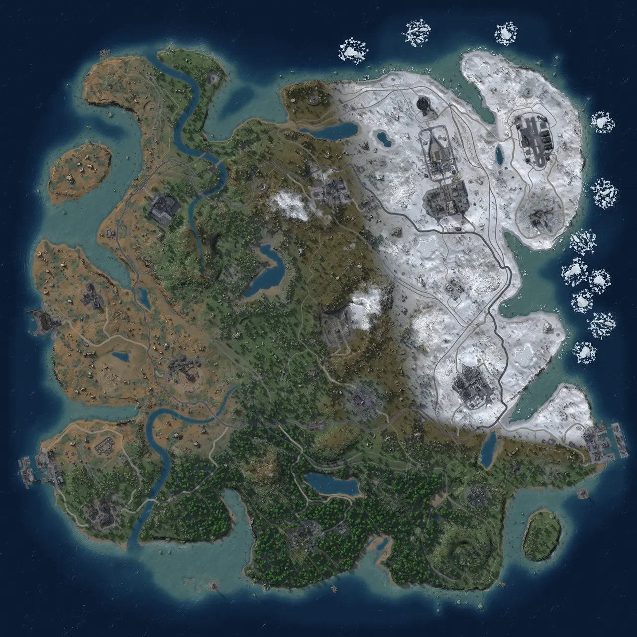Rust Map: Custom Map