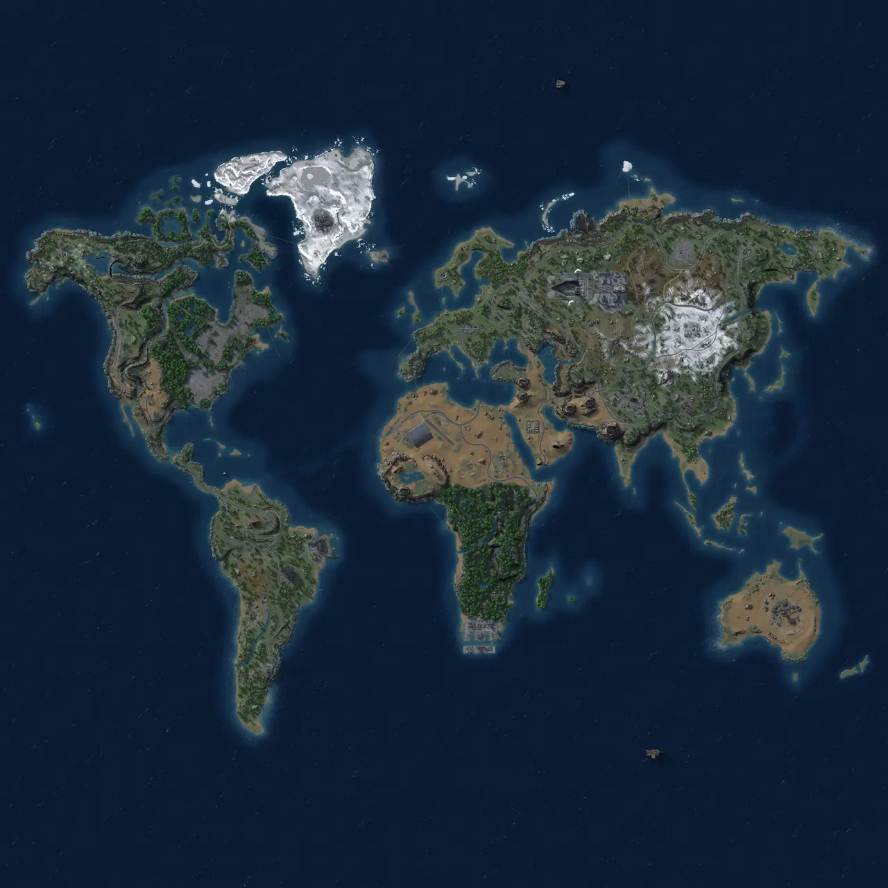 Rust Map: Custom Map