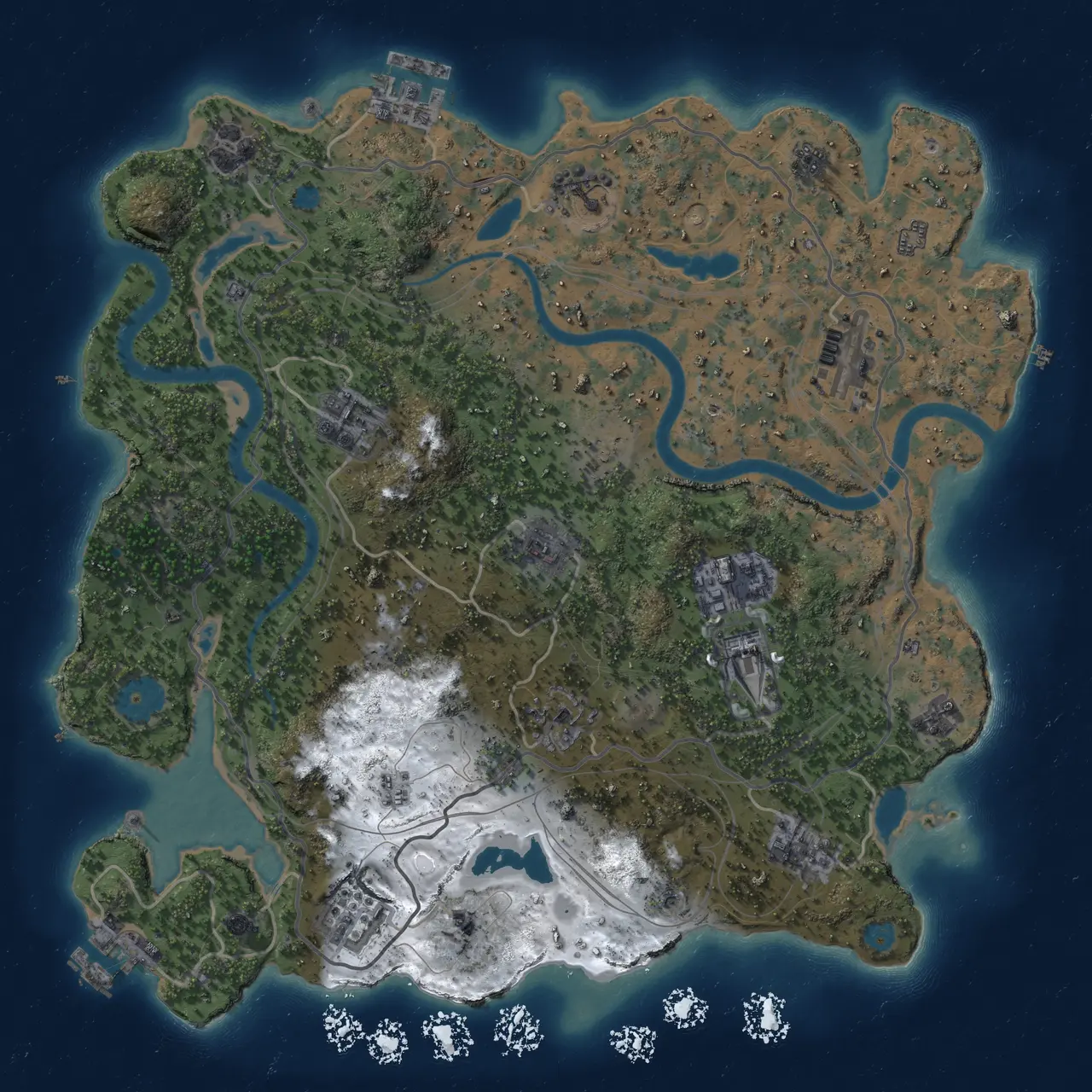 Rust Map: Custom Map