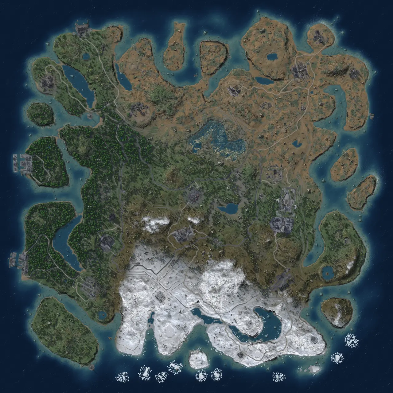 Rust Map: Custom Map