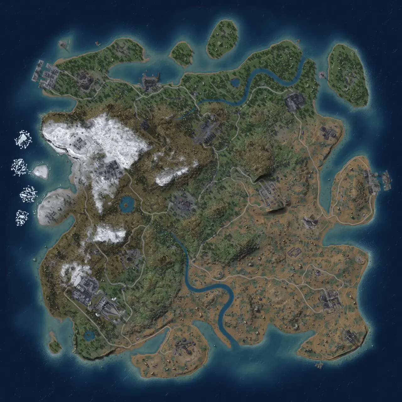 Rust Map: Custom Map
