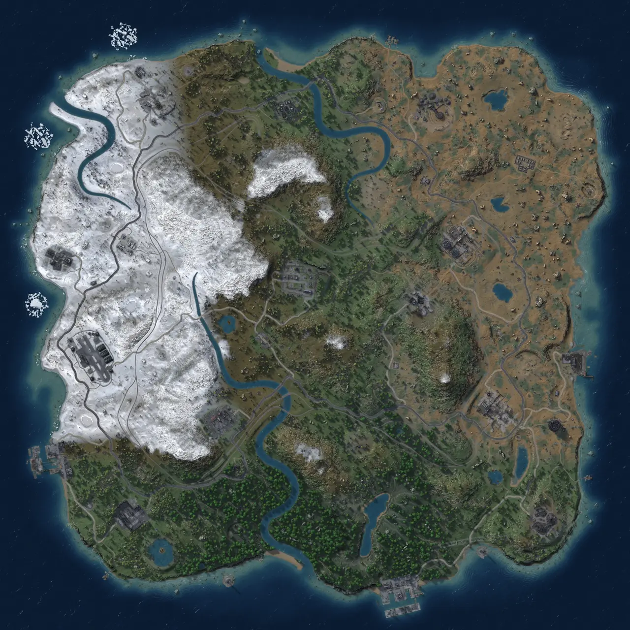 Rust Map: Custom Map