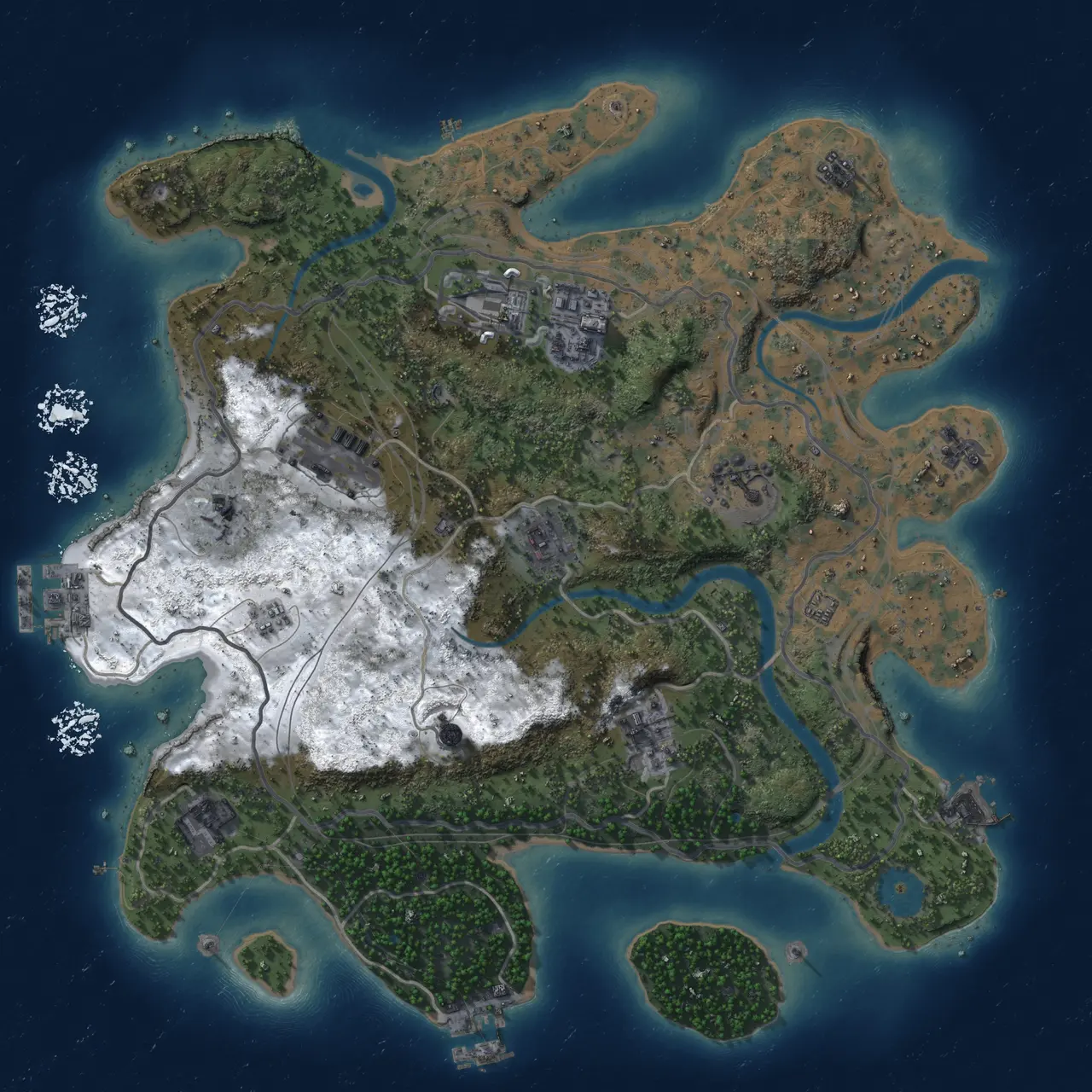 Rust Map: Custom Map