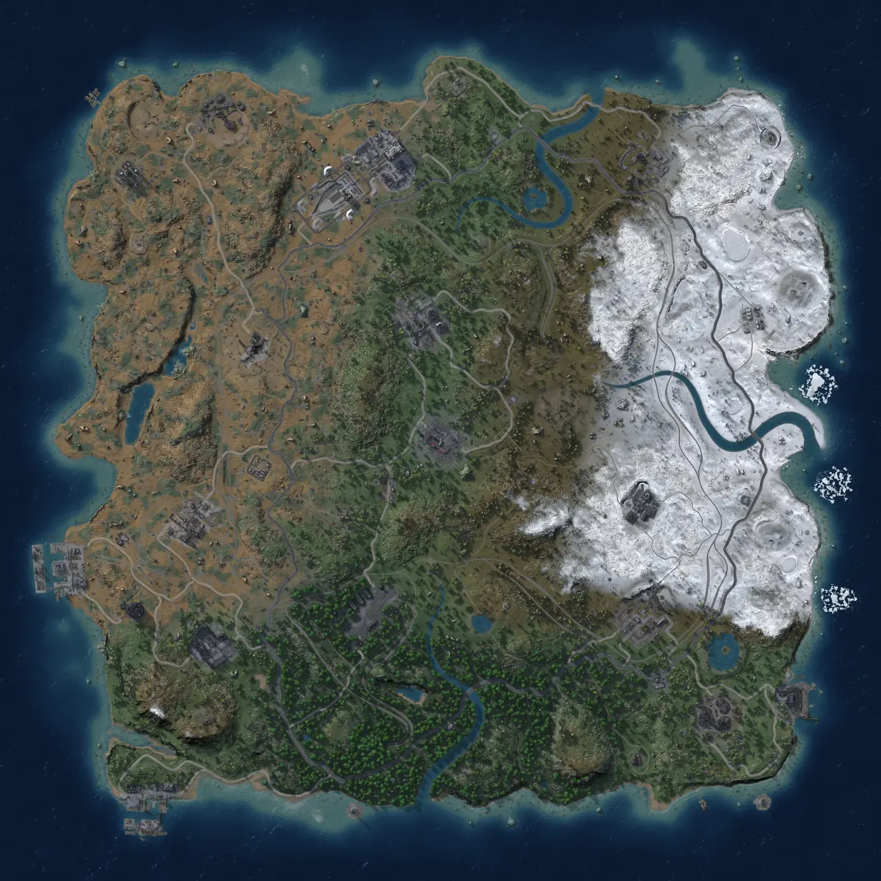 Rust Map: Custom Map