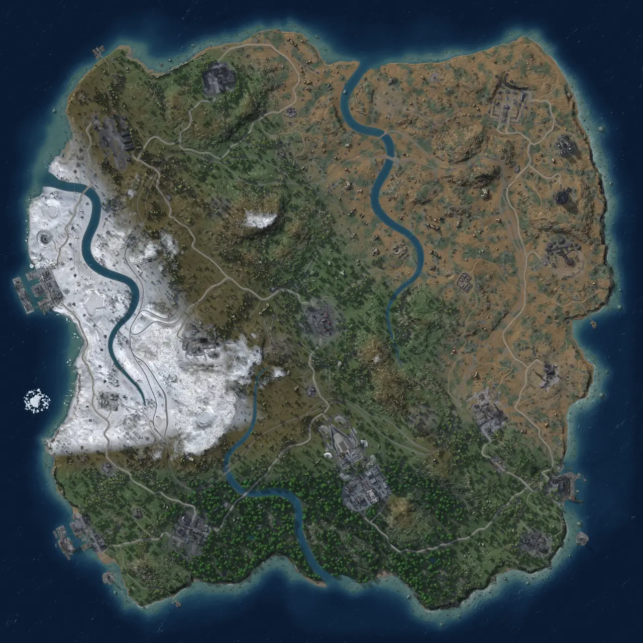 Rust Map: Custom Map