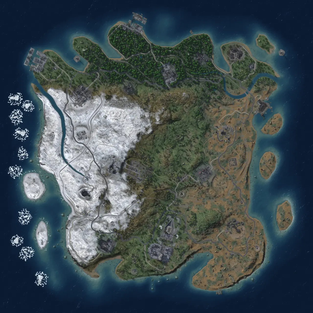 Rust Map: Custom Map