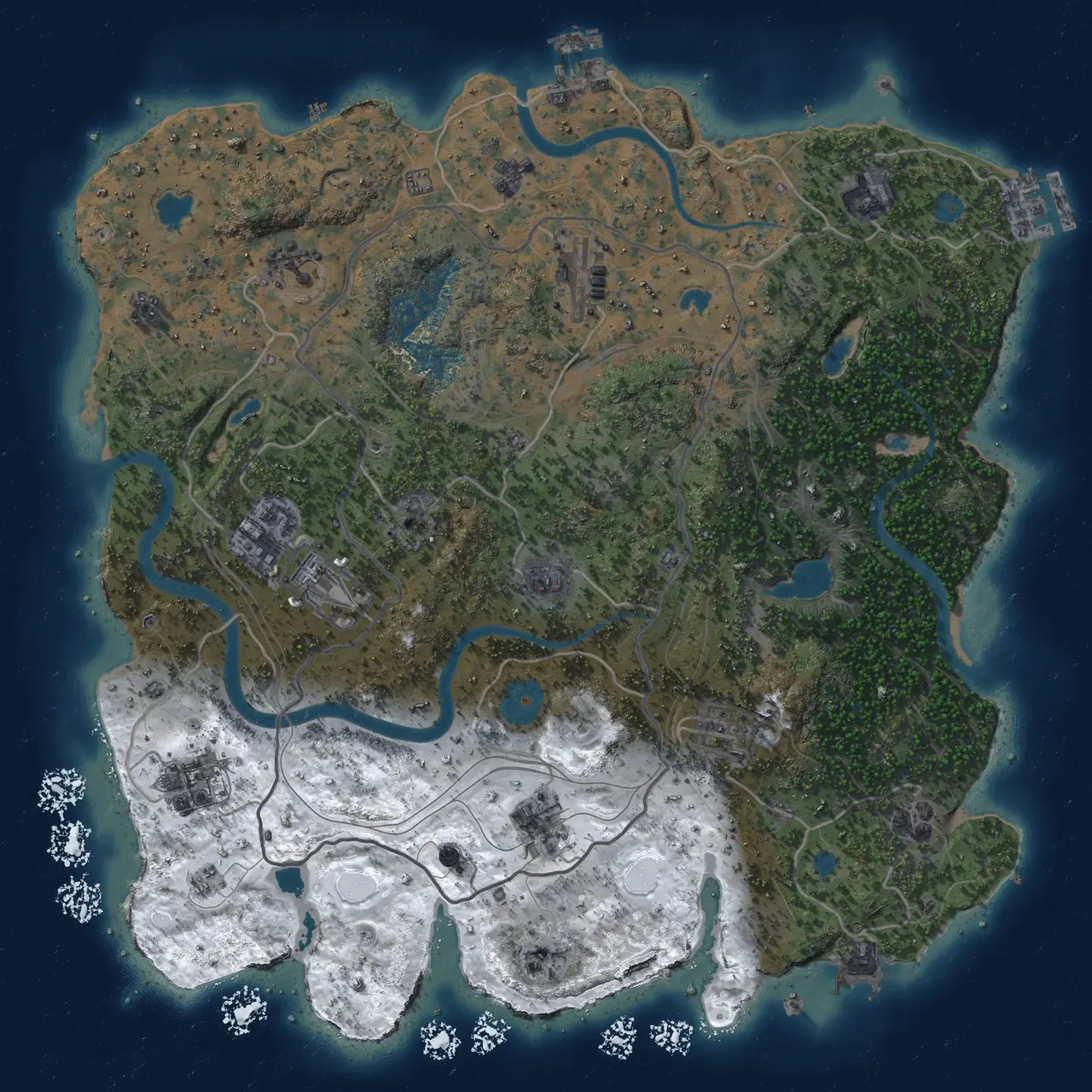 Rust Map: Custom Map