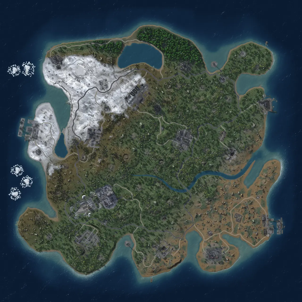 Rust Map: Custom Map