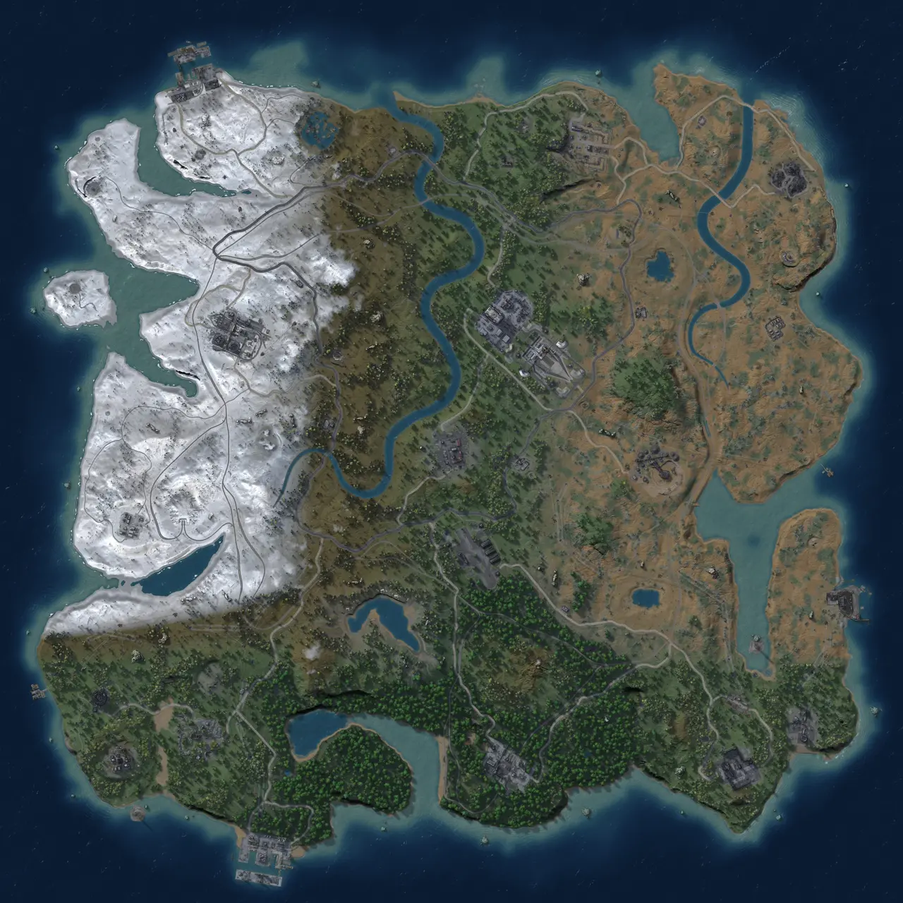 Rust Map: Custom Map