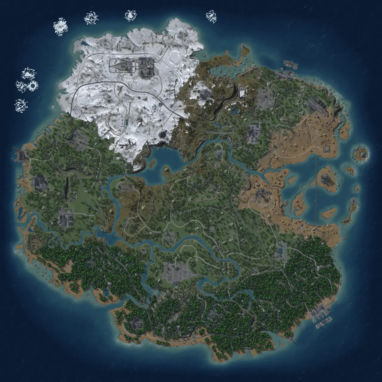 Rust Map: Custom Map