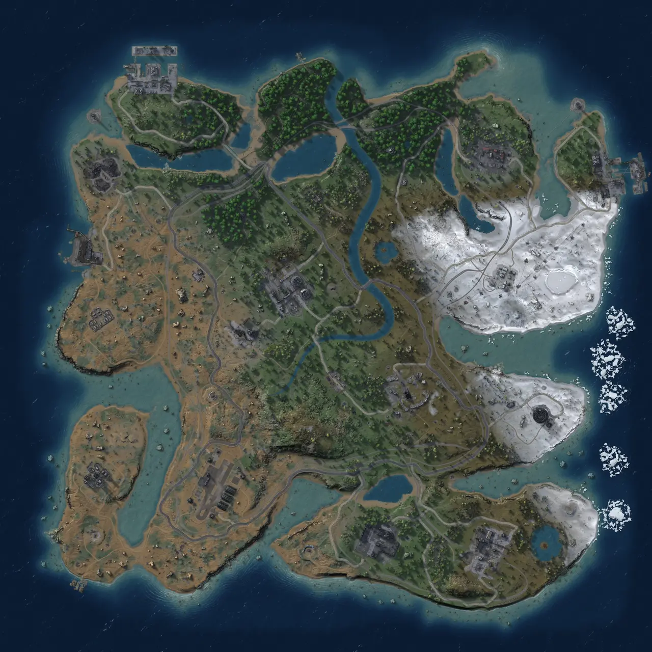 Rust Map: Custom Map