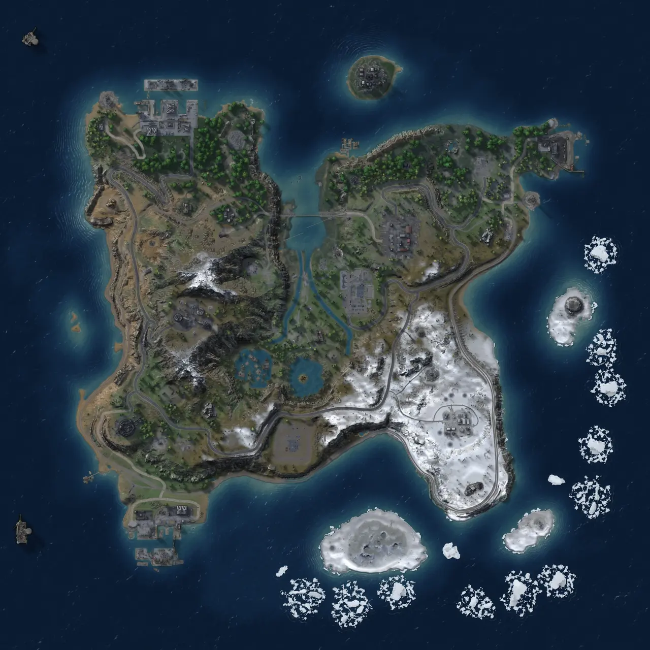 Rust Map: Custom Map