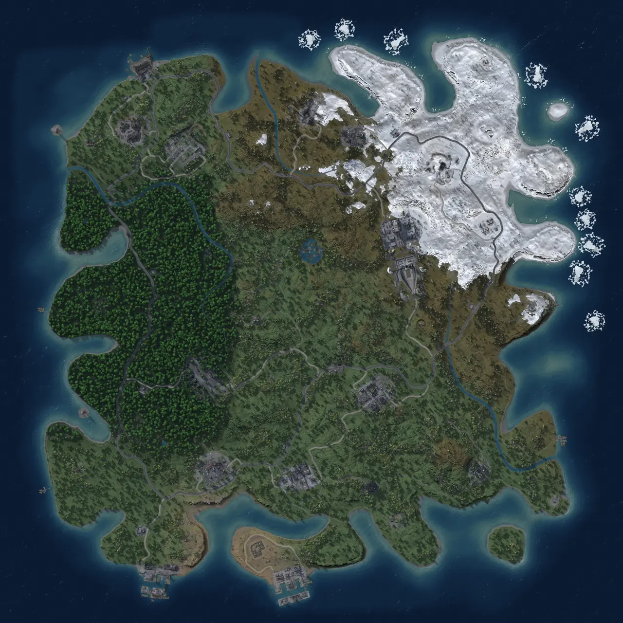 Rust Map: Custom Map