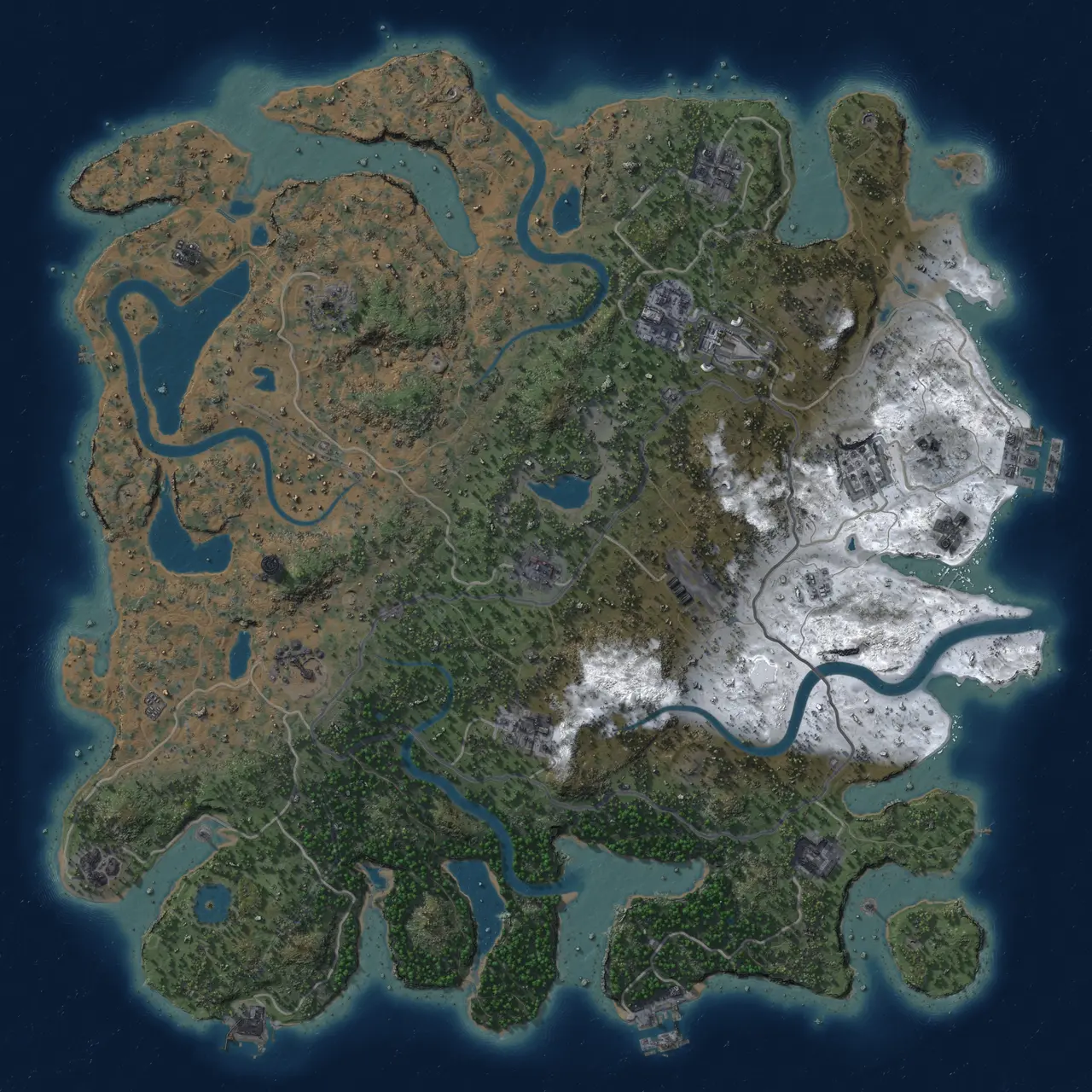 Rust Map: Custom Map
