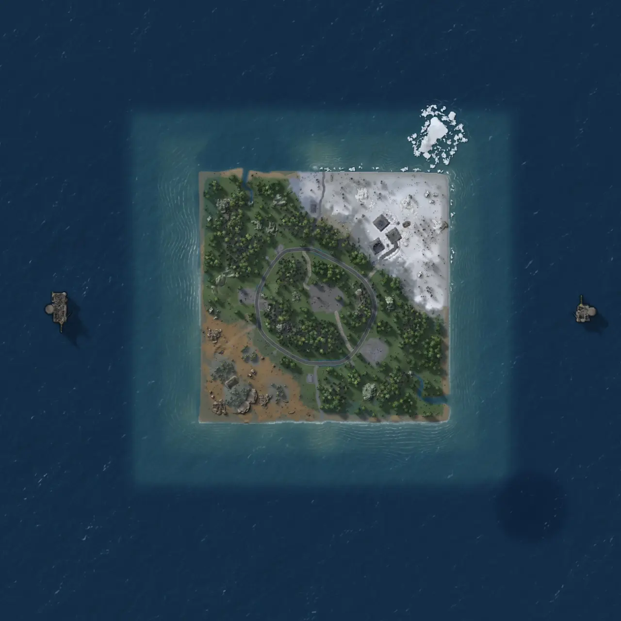 Rust Map: Custom Map