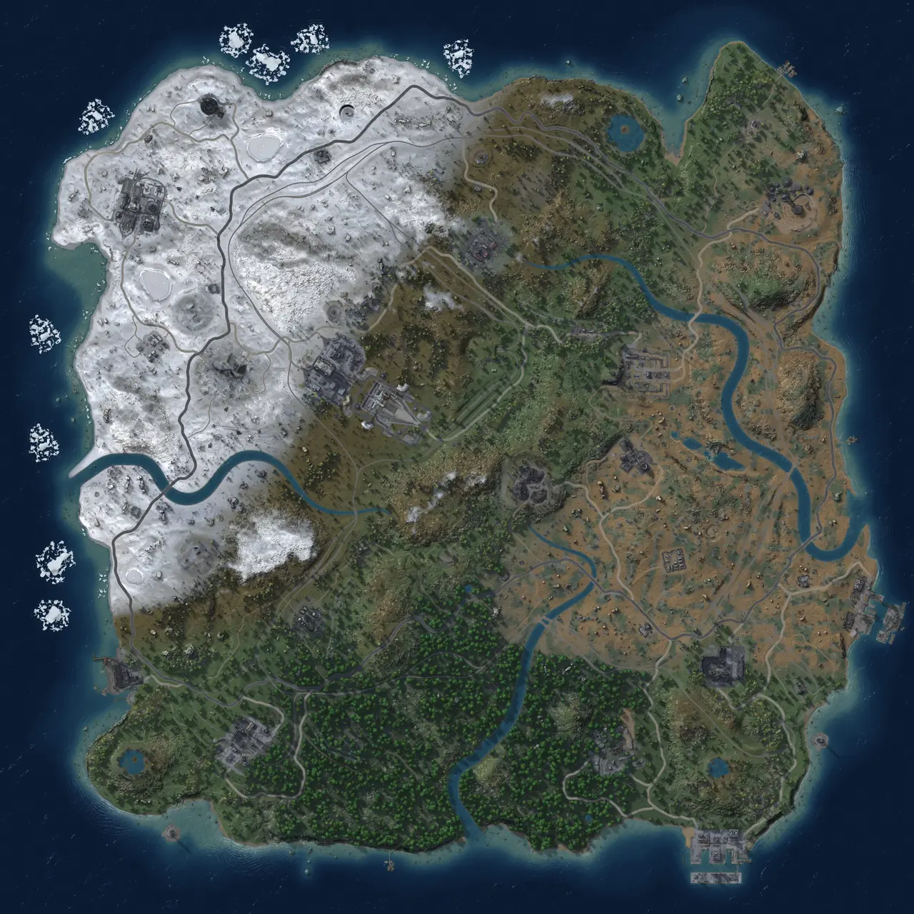 Rust Map: Custom Map