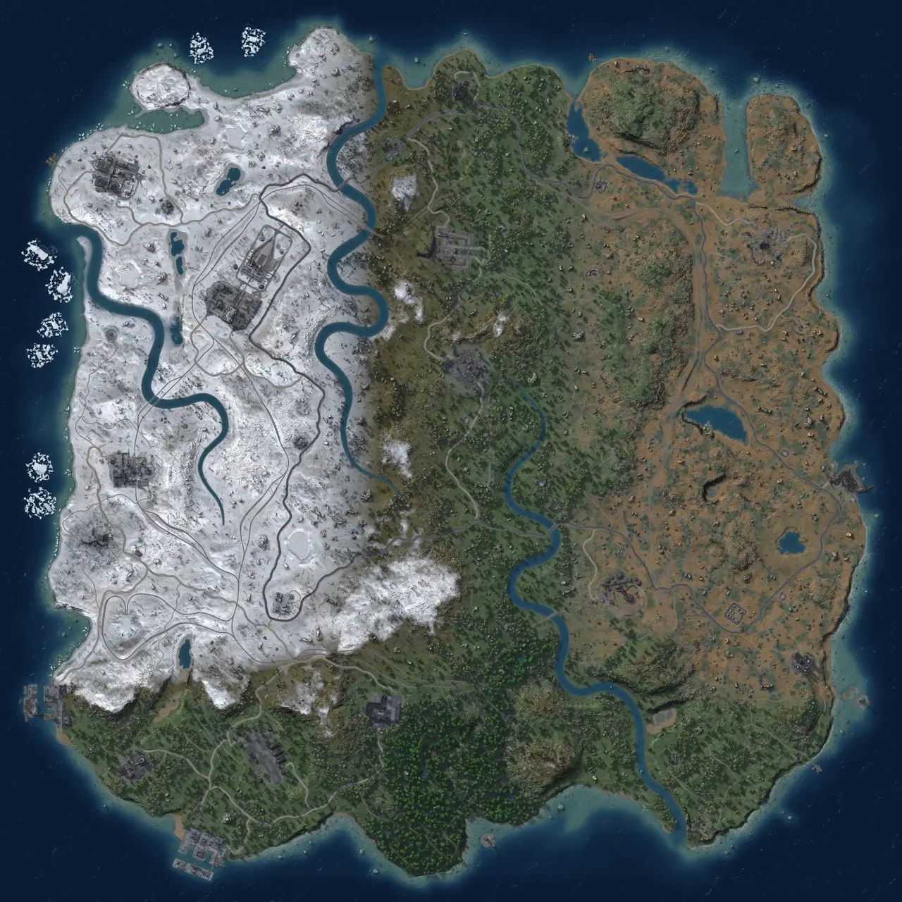 Rust Map: Custom Map