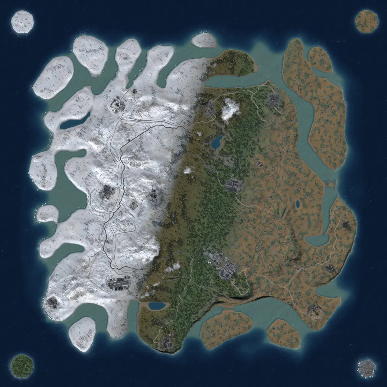Rust Map: Custom Map