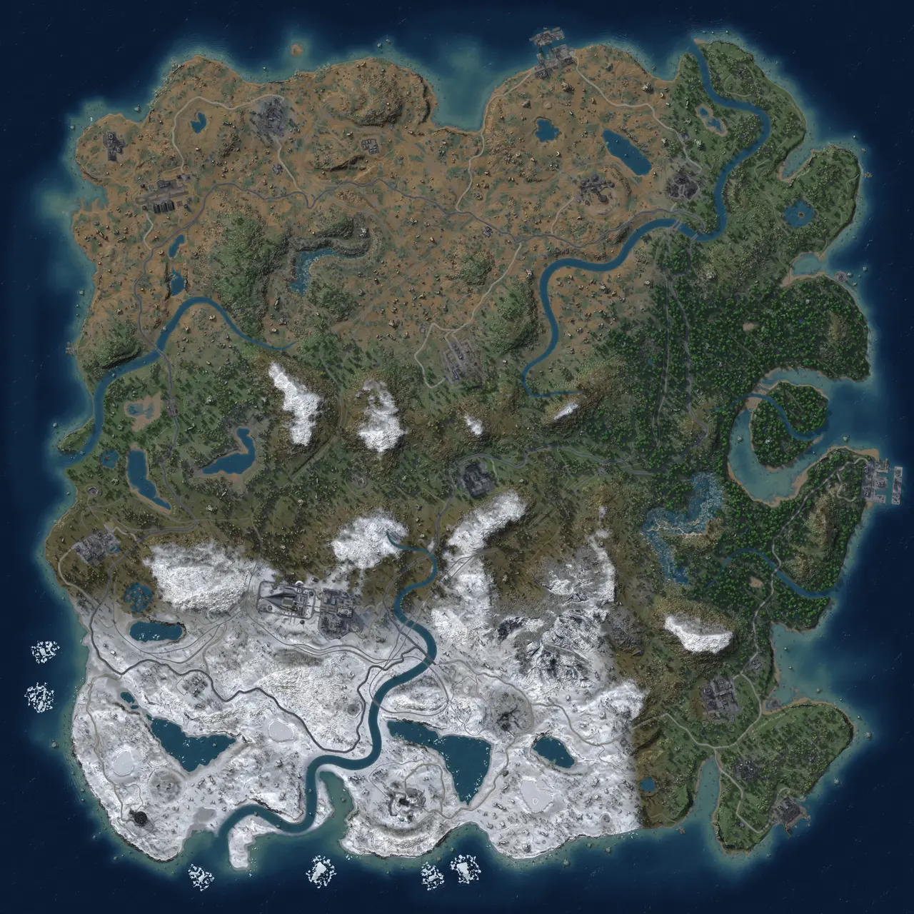 Rust Map: Custom Map