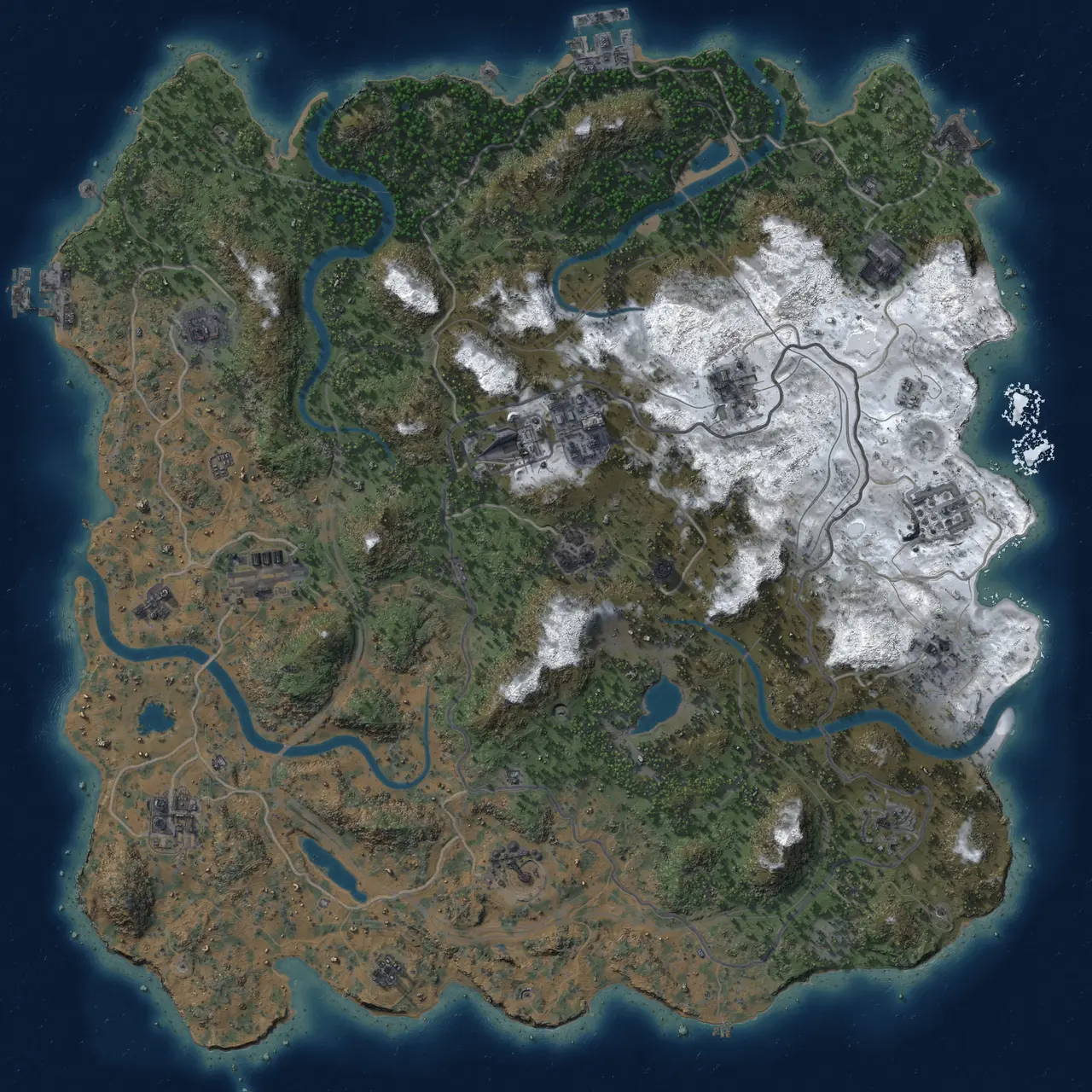 Rust Map: Custom Map